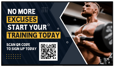 CleverTouch 55" Ultra High Brightness - 3000cd/m2 Digital Window Display CleverTouch Commercial Display CleverTouch