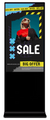 CleverTouch CM Totem CTL-49T112KEK1 49” Freestanding Display Freestanding Digital Signage Display CleverTouch