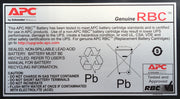 APC RBC48 Replacement Battery Cartridge - VRLA battery, 7Ah, 24VDC UPS Accessory APC