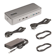 StarTech Dual-Laptop USB-C KVM Docking Station, Dual Monitor 4K 60Hz DisplayPort Dock | 129UE-USBC-KVM-DOCK Switches Startech