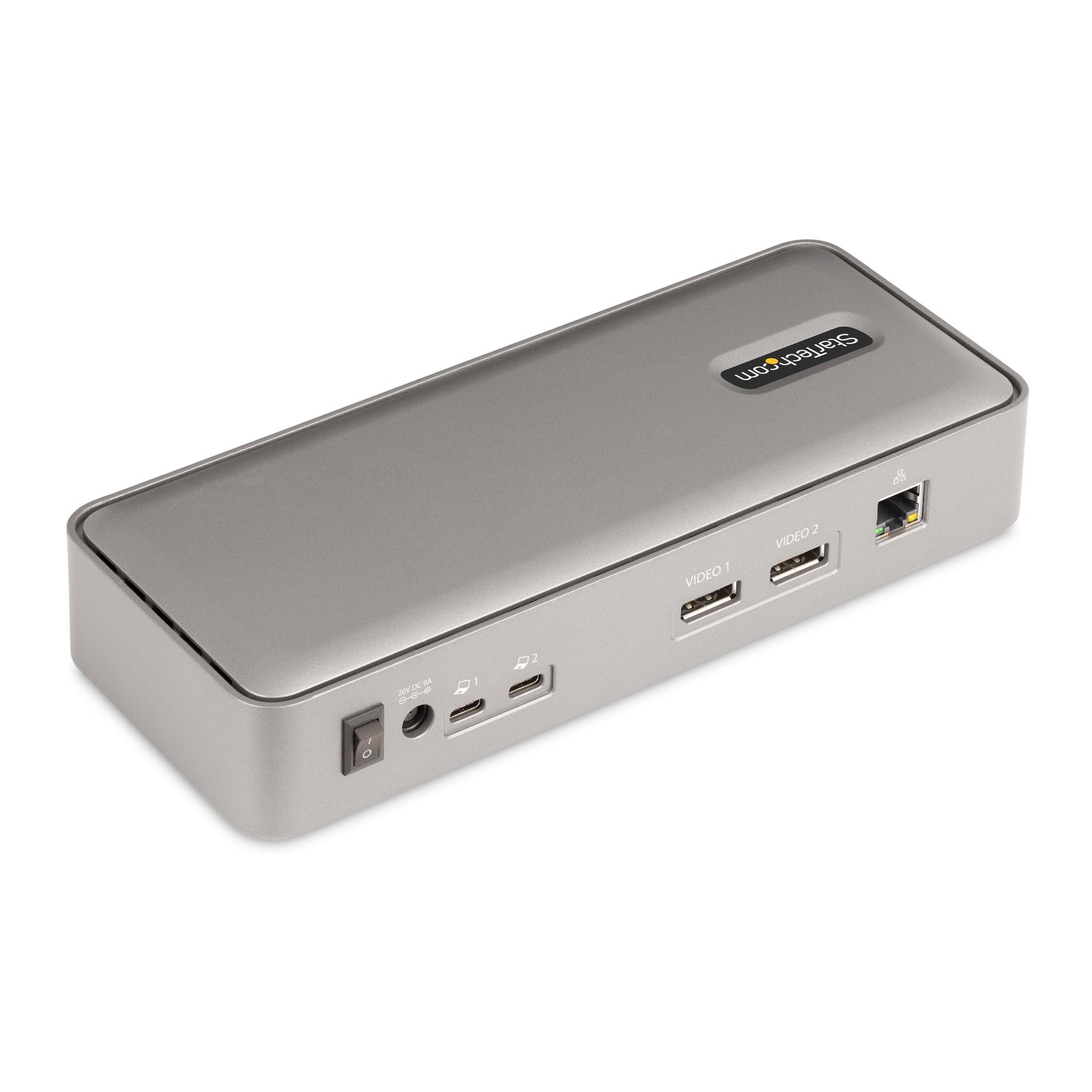 StarTech Dual-Laptop USB-C KVM Docking Station, Dual Monitor 4K 60Hz DisplayPort Dock | 129UE-USBC-KVM-DOCK Switches Startech