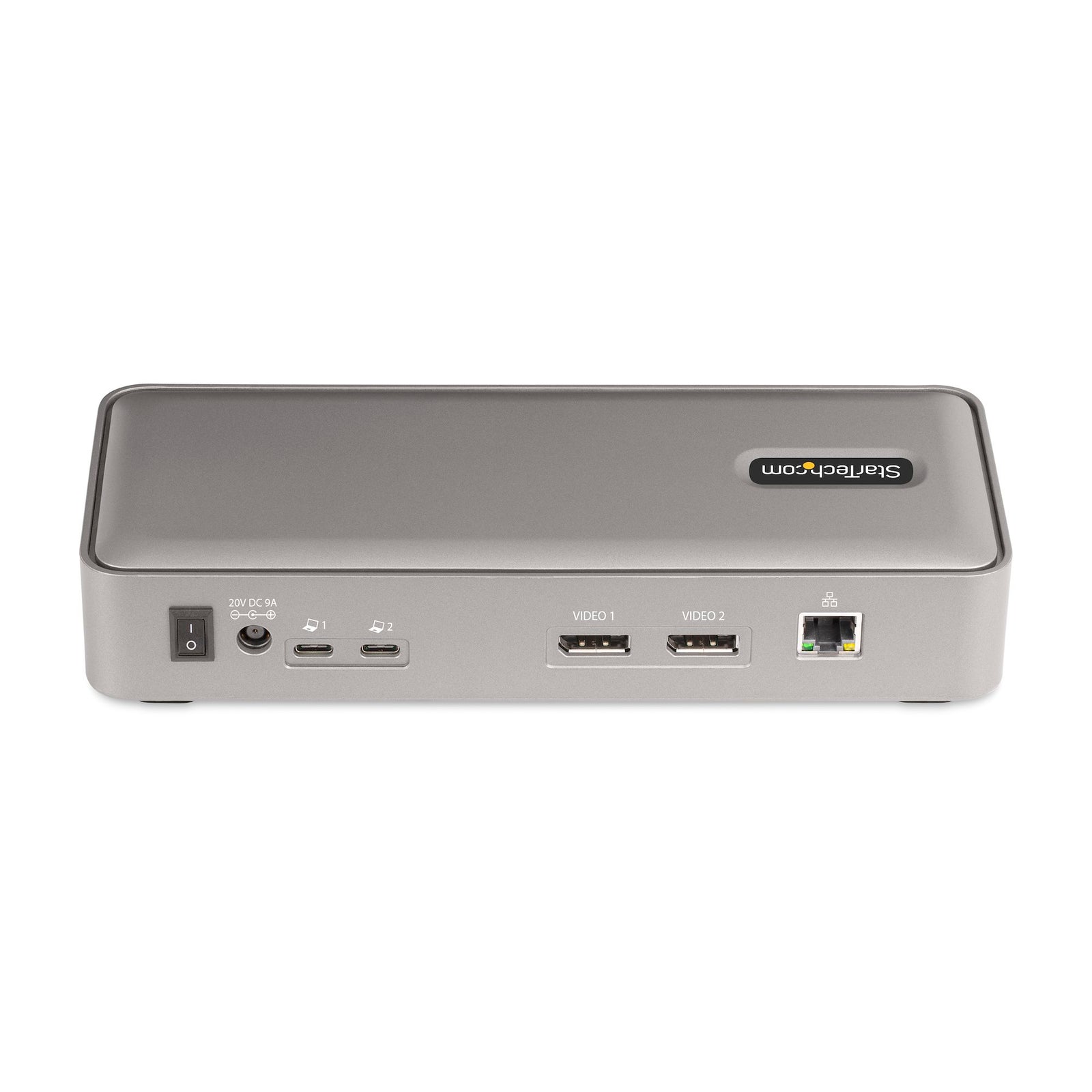StarTech Dual-Laptop USB-C KVM Docking Station, Dual Monitor 4K 60Hz DisplayPort Dock | 129UE-USBC-KVM-DOCK Switches Startech