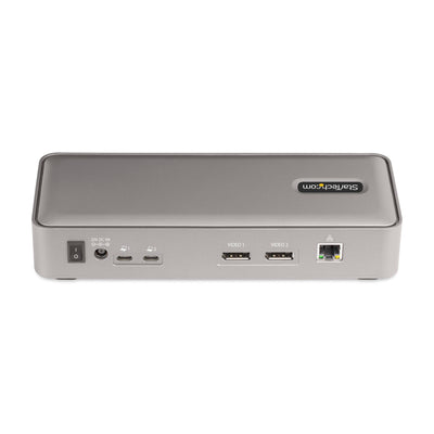 StarTech Dual-Laptop USB-C KVM Docking Station, Dual Monitor 4K 60Hz DisplayPort Dock | 129UE-USBC-KVM-DOCK Switches Startech