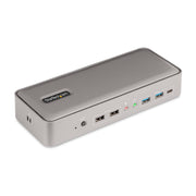StarTech Dual-Laptop USB-C KVM Docking Station, Dual Monitor 4K 60Hz DisplayPort Dock | 129UE-USBC-KVM-DOCK Switches Startech