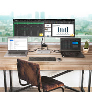 StarTech Dual-Laptop USB-C KVM Docking Station, Dual Monitor 4K 60Hz DisplayPort Dock | 129UE-USBC-KVM-DOCK Switches Startech