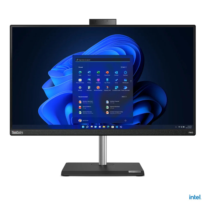 Lenovo ThinkCentre neo 30a 24" Full HD 12CE0085UK Intel Core i5 12th Gen i5-12450H 8 GB RAM 256 GB SSD All-in-One Computer Desktop PC Lenovo