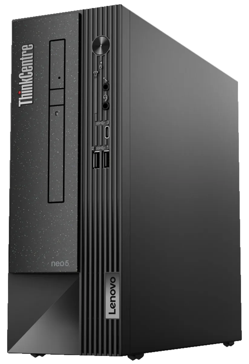 Lenovo ThinkCentre Neo 50s Intel® Core™ i3 i3-13100 8 GB DDR4-SDRAM 256 GB SSD Windows 11 Pro SFF PC Black | 12JH000HUK Desktop PC Lenovo