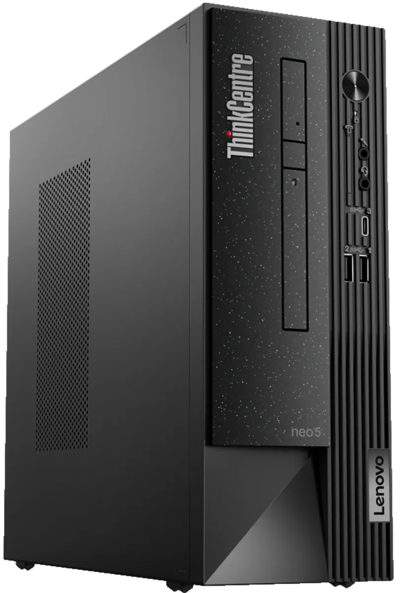 Lenovo ThinkCentre Neo 50s Intel® Core™ i3 i3-13100 8 GB DDR4-SDRAM 256 GB SSD Windows 11 Pro SFF PC Black | 12JH000HUK Desktop PC Lenovo