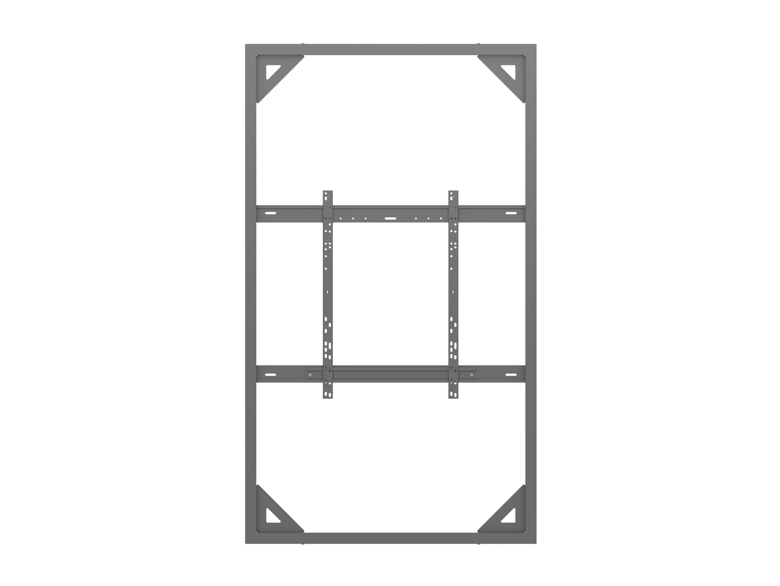 Multibrackets M Pro Series Enclosure 86" Wall Large Black Signage Display Enclosures Multibrackets