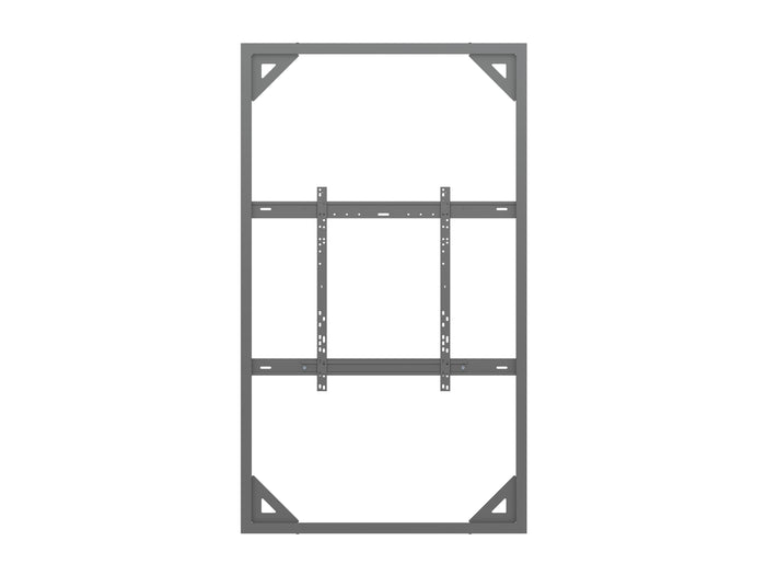 Multibrackets M Pro Series Enclosure 86" Wall Large Black Signage Display Enclosures Multibrackets