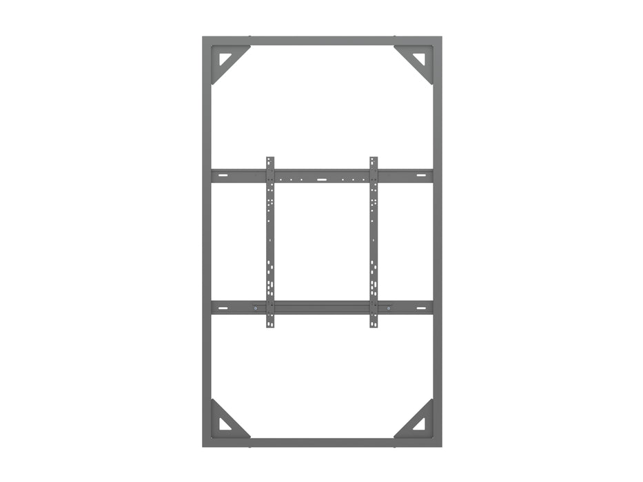 Multibrackets M Pro Series Enclosure 86" Wall Large Black Signage Display Enclosures Multibrackets
