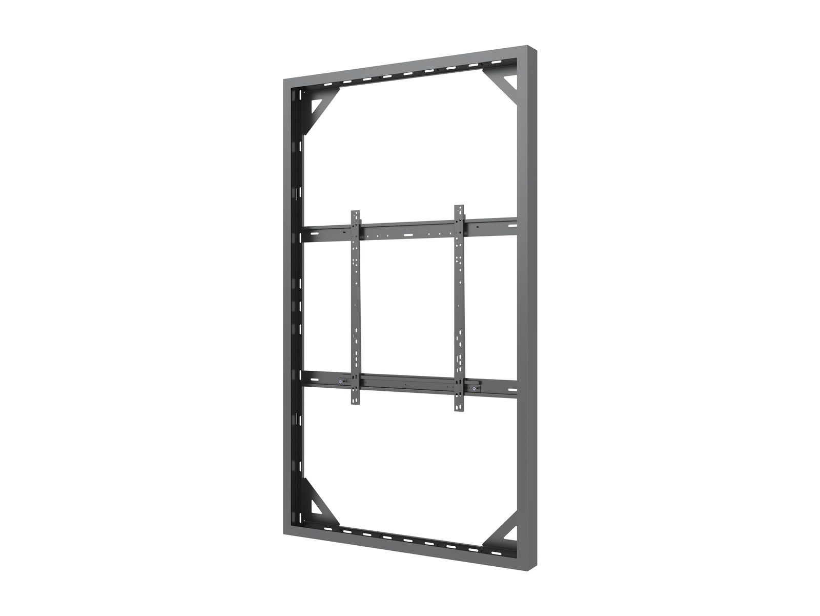 Multibrackets M Pro Series Enclosure 86" Wall Large Black Signage Display Enclosures Multibrackets