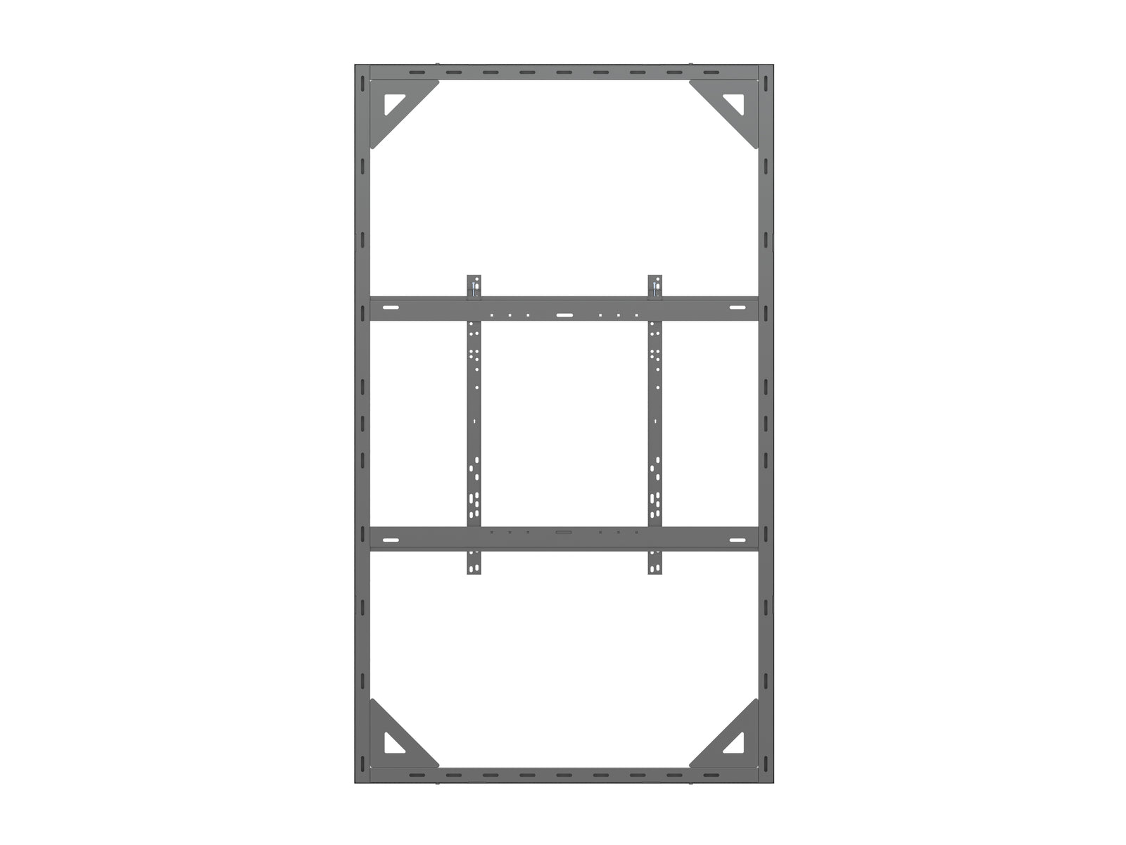 Multibrackets M Pro Series Enclosure 86" Wall Large Black Signage Display Enclosures Multibrackets