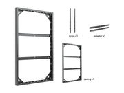 Multibrackets M Pro Series Enclosure 86" Wall Large Black Signage Display Enclosures Multibrackets