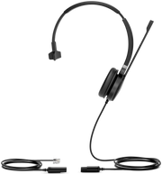 Yealink YHS36 Wired Head-band Office/Call Center Black & Silver Headset Headset Yealink