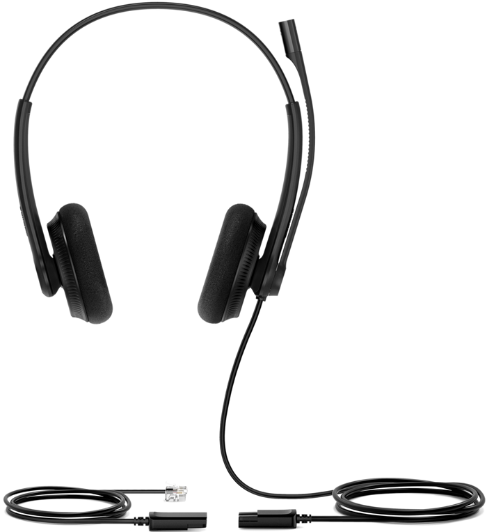Yealink YHS34 Lite Dual Wired Headset | 1308029 Headset Yealink