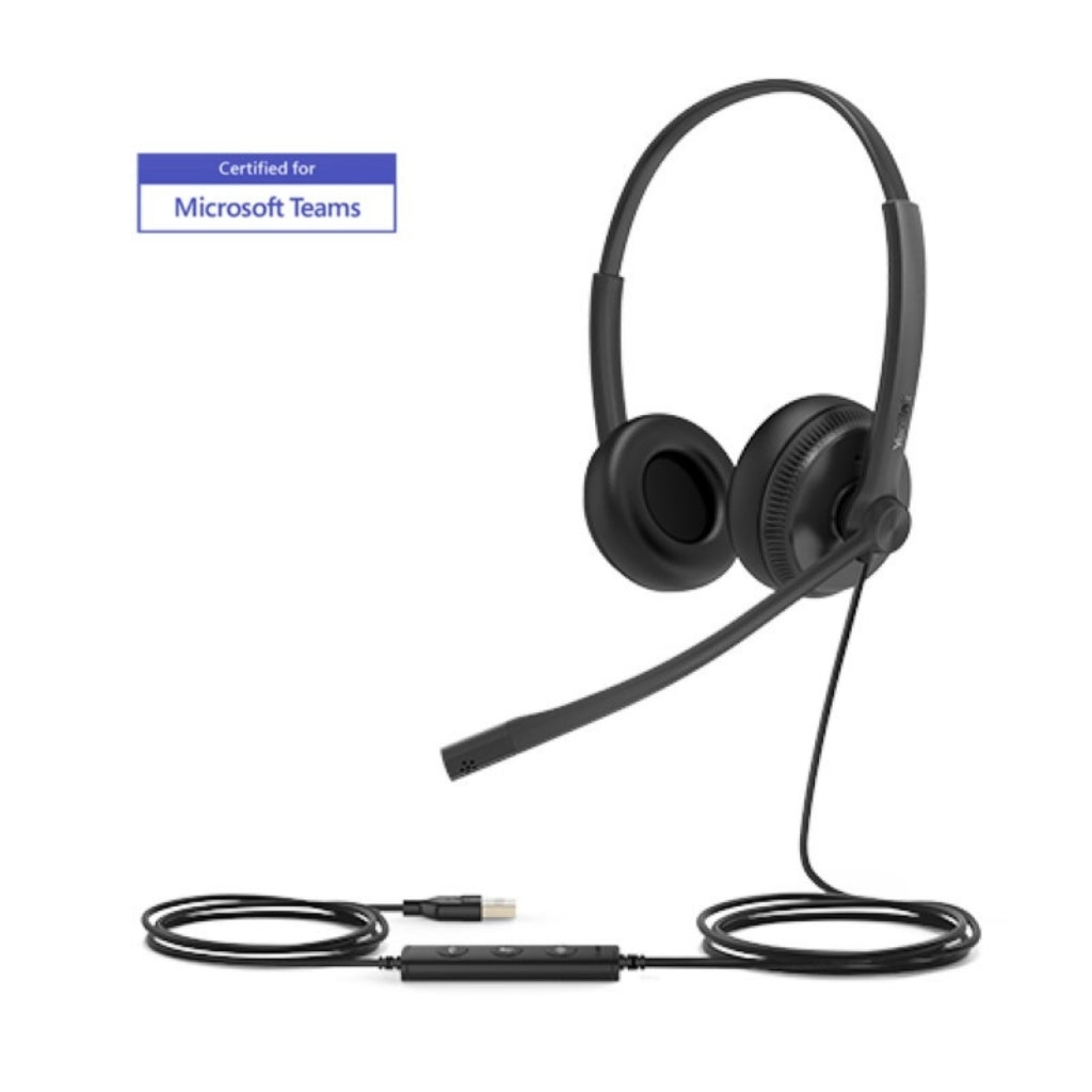 Yealink USB Wired UH34 SE Dual Teams Headset | 1308033 Headset Yealink