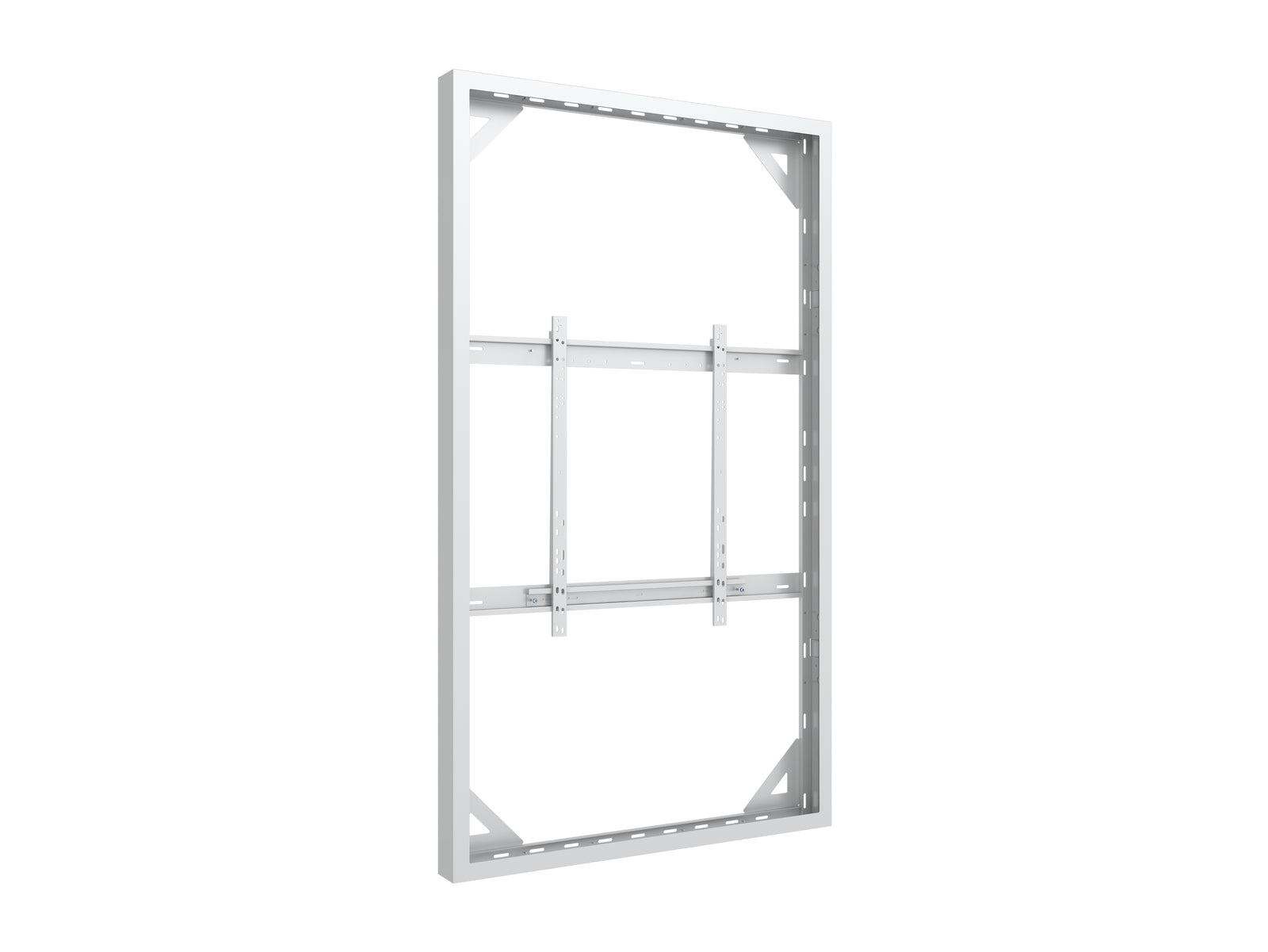 Multibrackets M Pro Series Enclosure 86" Wall Large White Signage Display Enclosures Multibrackets
