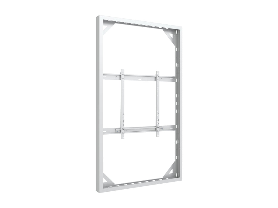 Multibrackets M Pro Series Enclosure 86" Wall Large White Signage Display Enclosures Multibrackets