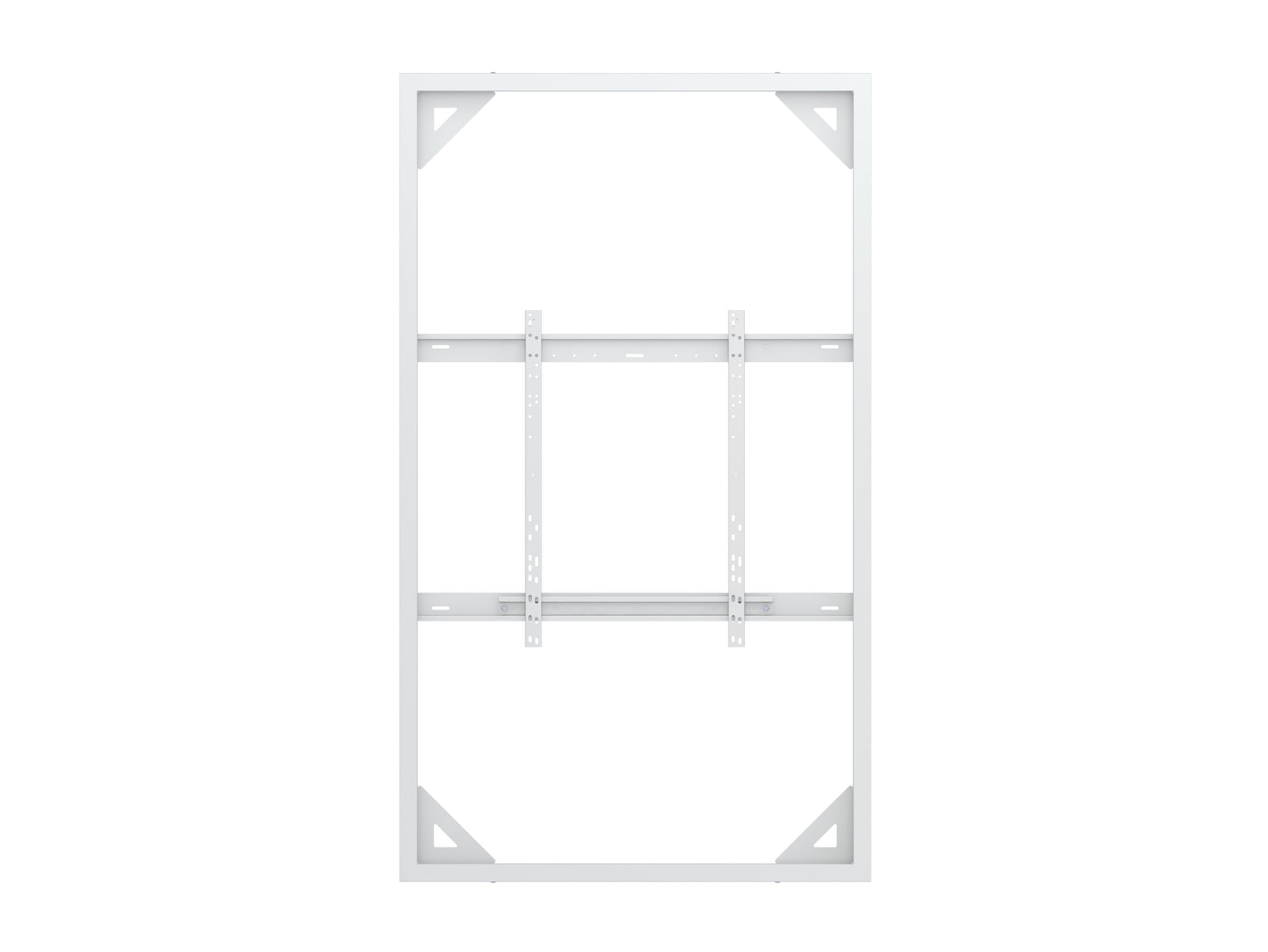 Multibrackets M Pro Series Enclosure 86" Wall Large White Signage Display Enclosures Multibrackets
