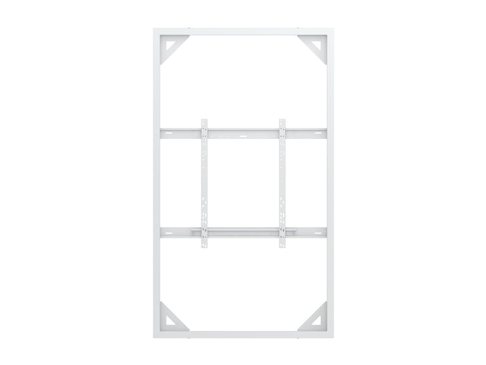 Multibrackets M Pro Series Enclosure 86" Wall Large White Signage Display Enclosures Multibrackets