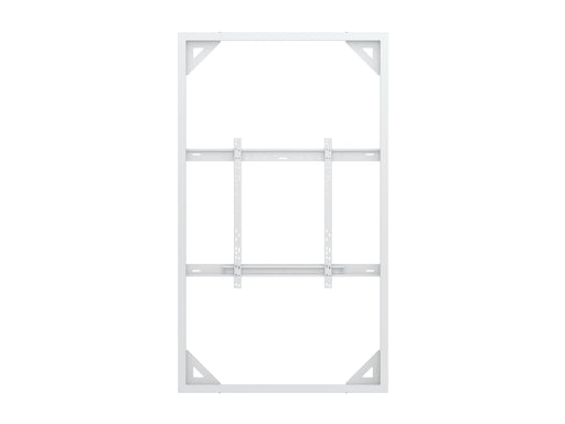 Multibrackets M Pro Series Enclosure 86" Wall Large White Signage Display Enclosures Multibrackets