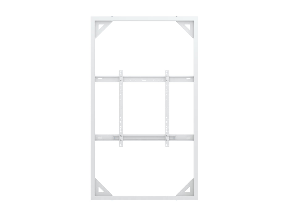 Multibrackets M Pro Series Enclosure 86" Wall Large White Signage Display Enclosures Multibrackets