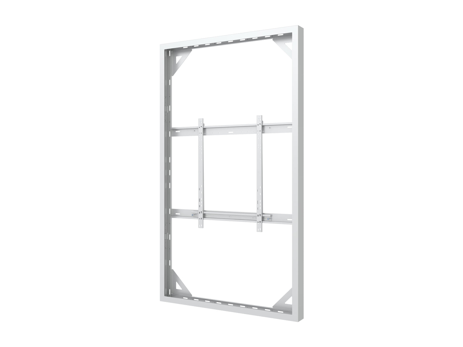 Multibrackets M Pro Series Enclosure 86" Wall Large White Signage Display Enclosures Multibrackets