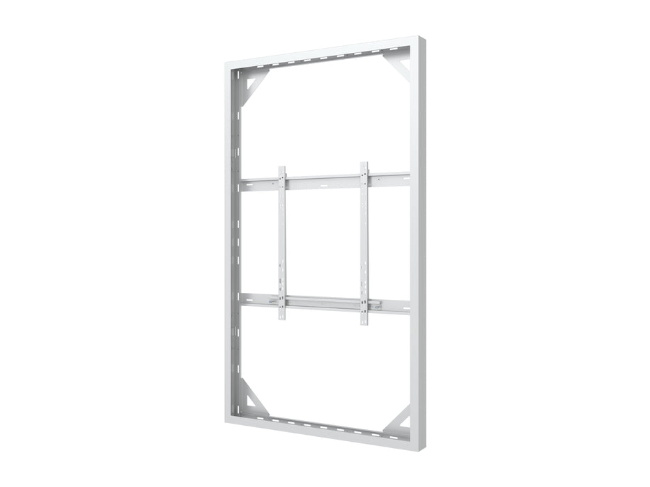 Multibrackets M Pro Series Enclosure 86" Wall Large White Signage Display Enclosures Multibrackets