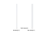 Multibrackets M Pro Series Enclosure 86" Wall Large White Signage Display Enclosures Multibrackets