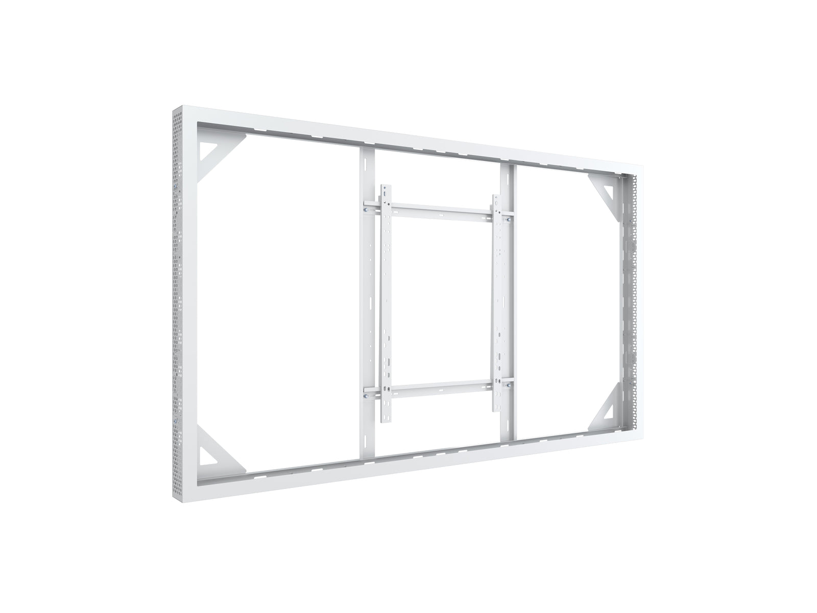 Multibrackets M Pro Series Enclosure 86" Wall Large White Signage Display Enclosures Multibrackets