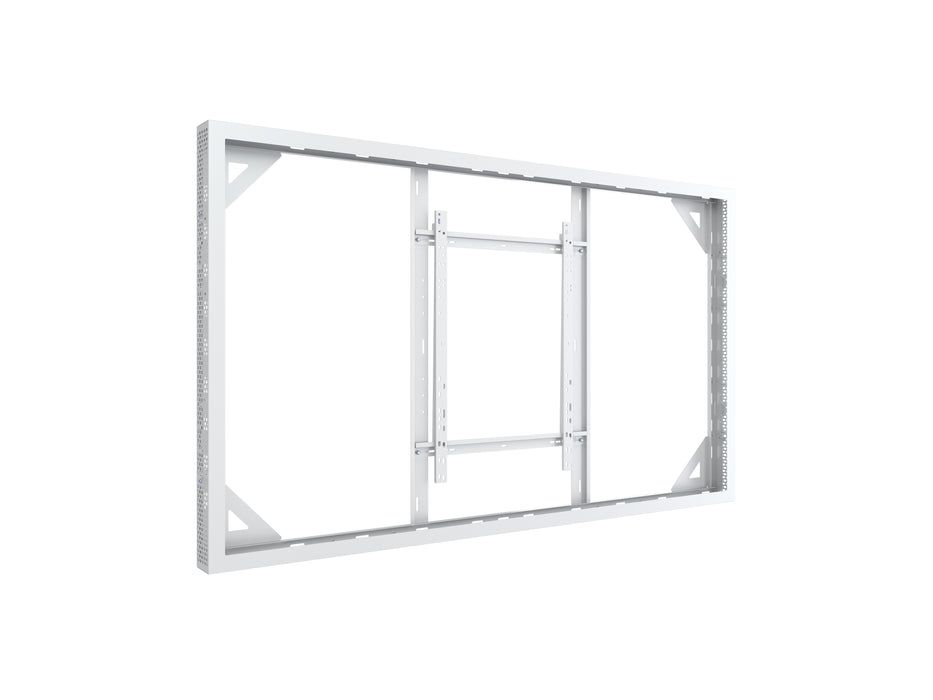 Multibrackets M Pro Series Enclosure 86" Wall Large White Signage Display Enclosures Multibrackets
