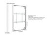 Multibrackets M Pro Series Enclosure 86" Wall Large White Signage Display Enclosures Multibrackets