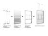 Multibrackets M Pro Series Enclosure 86" Wall Large White Signage Display Enclosures Multibrackets
