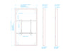 Multibrackets M Pro Series Enclosure 86" Wall Large White Signage Display Enclosures Multibrackets