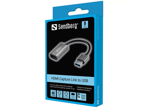 Sandberg HDMI Capture Link to USB | 134-19