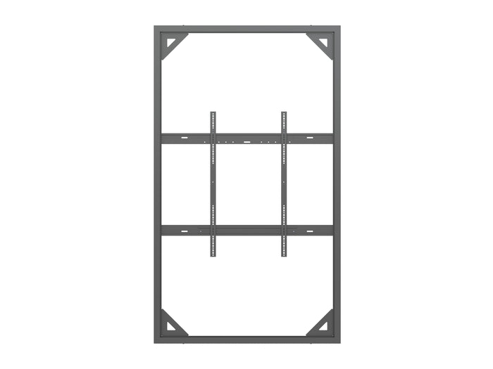 Multibrackets M Pro Series Enclosure 98" Wall Large Black Signage Display Enclosures Multibrackets