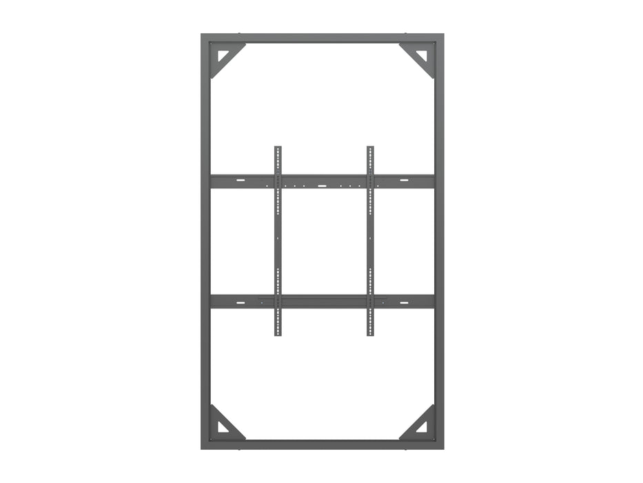 Multibrackets M Pro Series Enclosure 98" Wall Large Black Signage Display Enclosures Multibrackets