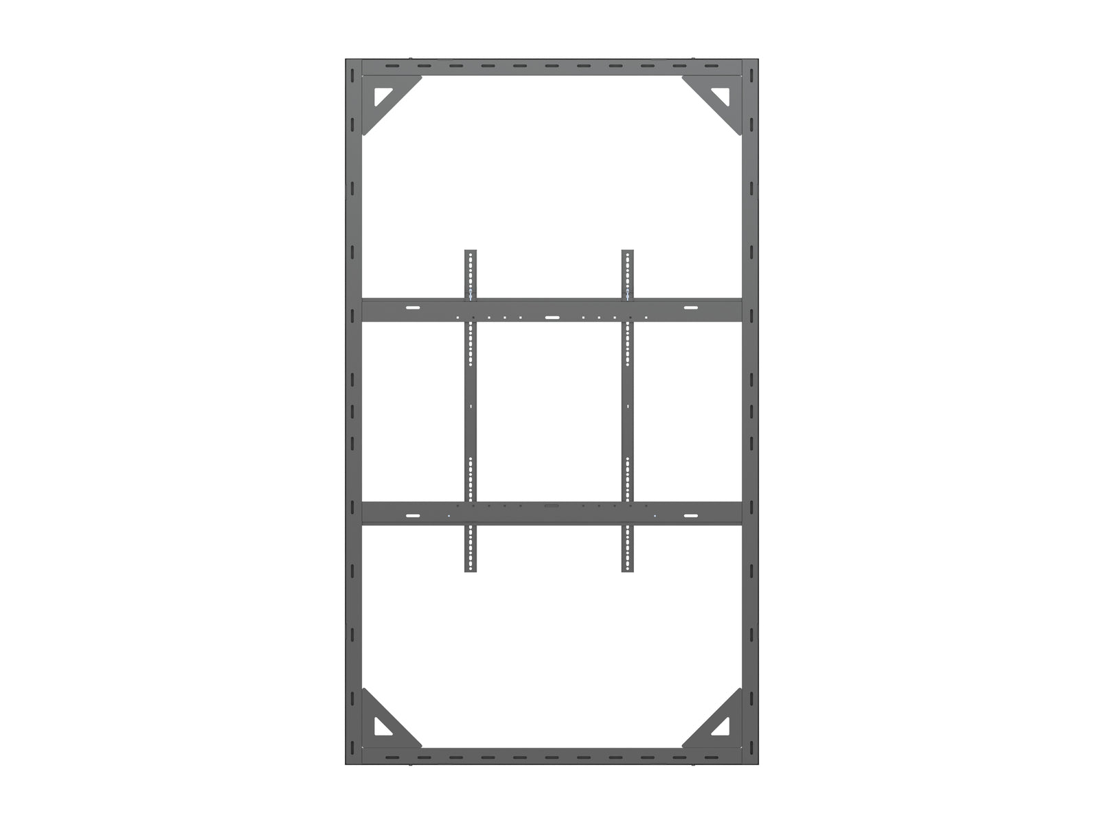 Multibrackets M Pro Series Enclosure 98" Wall Large Black Signage Display Enclosures Multibrackets