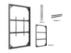 Multibrackets M Pro Series Enclosure 98" Wall Large Black Signage Display Enclosures Multibrackets