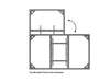 Multibrackets M Pro Series Enclosure 98" Wall Large Black Signage Display Enclosures Multibrackets