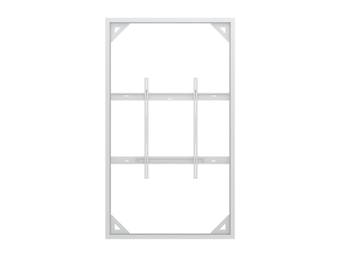 Multibrackets M Pro Series Enclosure 98" Wall Large White Signage Display Enclosures Multibrackets