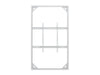 Multibrackets M Pro Series Enclosure 98" Wall Large White Signage Display Enclosures Multibrackets