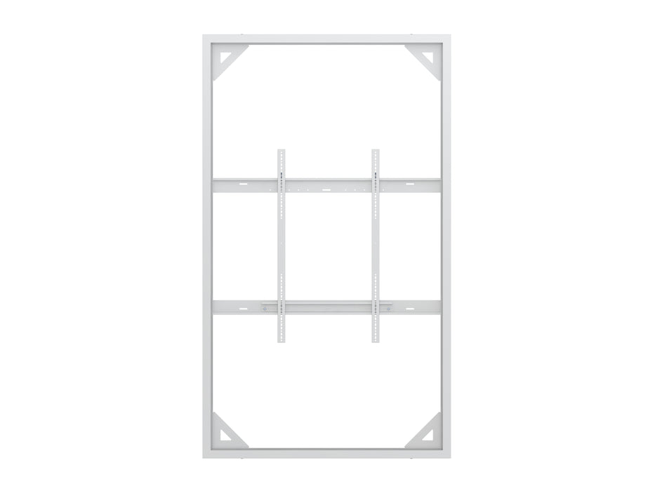 Multibrackets M Pro Series Enclosure 98" Wall Large White Signage Display Enclosures Multibrackets