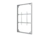Multibrackets M Pro Series Enclosure 98" Wall Large White Signage Display Enclosures Multibrackets