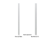 Multibrackets M Pro Series Enclosure 98" Wall Large White Signage Display Enclosures Multibrackets