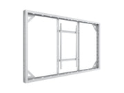 Multibrackets M Pro Series Enclosure 98" Wall Large White Signage Display Enclosures Multibrackets