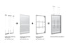 Multibrackets M Pro Series Enclosure 98" Wall Large White Signage Display Enclosures Multibrackets
