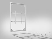 Multibrackets M Pro Series Enclosure 98" Wall Large White Signage Display Enclosures Multibrackets