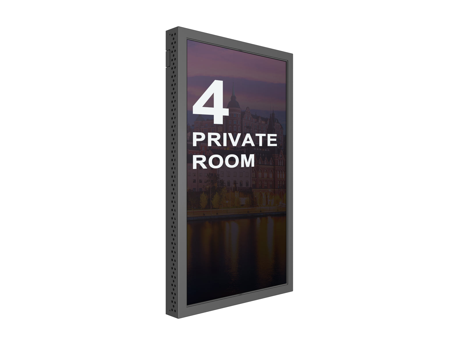 Multibrackets M Pro Series Enclosure QB24R & QB24C Black Signage Display Enclosures Multibrackets